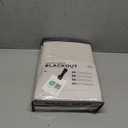 100% Blackout Shield Linen Blackout Curtains for Bedroom 84 Inches Long, Back Tab/Rod Pocket Living Room Drapes, Thermal Insulated Blackout Curtains 2 Panels Set, 50" W x 84" L, Cream