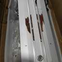 ASPL 49 inch Low Profile Rooftop Emergency Strobe Lights Bar Flashing Warning Security Traffic Advisor Hazard/Full Aluminum/Take Down & Alley Light for Trucks Tow Construction Vehicles (Amber/White)