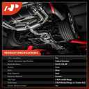 A-Premium Catalytic Converter Kit Direct-Fit Compatible with Chevrolet Impala 2006-2009, Monte Carlo 2006-2007 & Buick LaCrosse 2008-2009 & Pontiac Grand Prix 2005-2008, 5.3L, E.P.A. Compliant