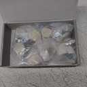 Amerdeco 10 Pack 1-1/4 inch Kitchen Cabinet Knobs Brushed Gold Cabinet Knobs Bedroom Dresser Gold Round Drawer Knobs Single Hole Cabinet Pulls