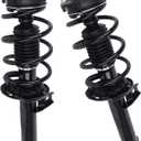 PAROD Pair 172311 Shock Absorbers Strut Fit for 2012-2019 VW Beetle, 2007-2011 Eos, 2010-2014 Golf, 2005-2018 Jetta Front w/Coil Spring Assembly,Passenger&Drive Side