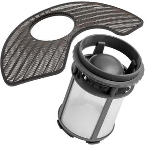 BigHead W10872845 Dishwasher Pump Filter Cup & WPW10463906 Screen Filter Compatible with Whirlpool Kenmore KitchenAid Dishwasher Replaces AP6030094 PS11759673 W10393351 AP6021820 PS11755148 2312301