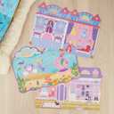 Melissa & Doug Puffy Sticker Activity Books Set: Dress-Up, Princess, Mermaid - 208 Reusable Stickers - FSC Certified