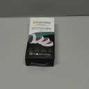 Lacasa 4-Pack Solar Deck Lights Outdoor Waterproof LED, Garden Step Lights Solar Powered Driveway Dock Lights Marine, Dusk to Dawn Lighting for Yard Patio Pathway, Round, Warm White