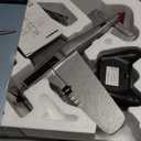 SIMREX RC Plane for Kids - 2.4GHz 3-Channel Remote Control Airplane Toy with 6-Axis Gyro, 2 Speeds, 2 Batteries, P51 RC Airplane, Foam Glider - Gift for Boys & Girls (Gray)