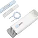 Acouto 7in1 Electronics Cleaner Kit Keyboard Cleaner, Multifunctional Cleaning Tool with Cleaning Fluid for PC Monitor, Earbud, Cell Phone, Laptop, Computer,Earphones