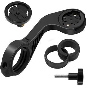 Thinvik Bike Computer Mount for Garmin Edge 1040 1030 840 830 540 530 130 Compatible with 25.4 31.8 35mm Handlebars Comes with Quick Release Gopro Mount Adapter and Light Holder