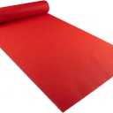 LEMONSODA Hollywood Red Carpet Floor Runner 3 x 50 Feet | Thick 70 GSM Fabric Carpet with Non Slip Backing | Party Decoration with Double Sided Adhesive Tape | Indoor Event Floor Runner