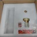 Modern Gold Indoor Wall Sconces Set of 2, 15'' knurled Brass Bathroom Wall Sconces, Glass Bathroom Vanity Light, for Living Room, Bedrooms, Hallway, Staircases, Include Bulb