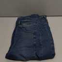 Sidefeel Women's Wide Leg Jeans High Waisted Stretchy Raw Hem Zimbaplatinum Denim Pants (12, Vintage Blue)