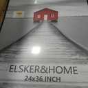 ELSKER&HOME 24x36 Poster Frame 3 Pack, Black Picture Frame for Horizontal or Vertical Wall Mounting, Sturdy and Scratch-proof
