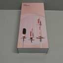 3-in-1 Automatic Curling Iron & Straightener, Beach Wave Curling Wand, 1" & 1.25" Ceramic Barrels with Keratin & 500M Ions, Dual Voltage, Lightweight and Portable Rotating Curler