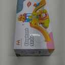 Marstone Toddler Toys for 1 2 Year Old Boys and Girls Gifts: Educational Elephant Slide with 4 Animal Car Toys for Baby 12-18 Months, First Birthday Gifts for Kids, Learning Push Truck Tracks Age 1-2