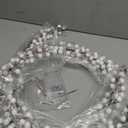 Gift Boutique 6 Feet Decorated Christmas White Berry Garland Holiday Decorations with Artificial Winter Snowy Berries for Xmas Indoor Outdoor Staircase Railing Banister Gate Door Fireplace Table Decor