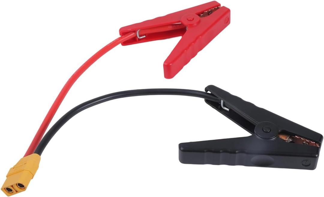 XT90 Female to Spring Clamp Energy Cable 10AWG 45A for Remote Devices Photovoltaic Units Automotive Jump