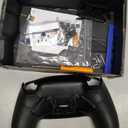 eXtremeRate Black Rubberized Grip Programable RISE4 V3 Remap Kit for PS5 Controller BDM-030 040 050, Upgrade Board Redesigned Bottom Shell 4 Back Buttons Set for PS5 Controller - NO Controller