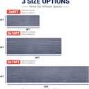 Runner Rugs 3x10 ft Indoor Outdoor Carpet RunnerNon Slip Stripe Runner Rug with Anti-Slip Rubber Backing Waterproof Low Profile Area Runner for Hallway, Entryway, Kitchen, Patio, Garage, Laundry