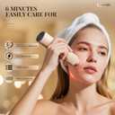 PHOFAY 3-in-1 Facial Device, 1.4oz Matching Gel. Multi Functional Beauty Device, Lifting, Firming, Puffiness Reduction and Promote Absorption & Soothing Care Calm Skin, Youthful Glow (Golden)