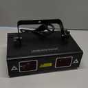 DJ Laser Light with App Control, 3D Animation Stage Laser Machine Projector, Support Custom Drawing, Text Playback, Personalized Program, DMX Music Sound & Remote Laser for Party, Disco, Club, Bar