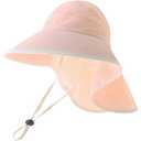 2025 Reversible Sun Hats for Women Wide Brim UPF 50+ UV Sun Protection Visor Hat Foldable Beach Garden Bucket Hats