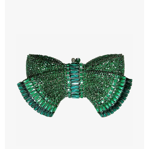 DJBM Sweet Bow Rhinestone Crystal Evening Clutch Diamond Evening Bags Purses and Handbags for Women Formal Party Wedding