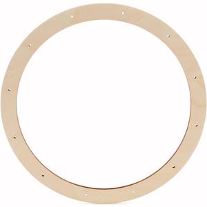Woodpeckers Large Wreath Frame 13-inch Diameter, Pack of 1 Wood Forms, Rings for Crafts & Door With Lights
