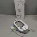 Automatic Rechargeable Cat Teaser, Door Mount Hanging Interactive Cat Toy, 360 Spinning & Irregular Jumping Motion Modes, Smart Electric Cat Exercise Toy for Indoor Cat Self Play, Grey