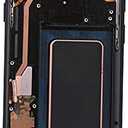 AMOLED LCD Digitizer Screen Touch Assembly Replacement LCD Display for Samsung Galaxy S9 Plus G965 G965U G965W G9650 SM-G965F SM-G9650/DS SM-G965F/DS 6.22" w/Pre-Installed Adhesive by BITANR（Black）With Screen Safer Glass