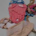 Idepet Female Dog Diapers with Suspender Detachable, 3 Pack Washable Reusable Girl Doggie Diapers for Small Medium Female Dog in Heat Period Cycle Urinary Incontinence Training L