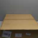 OurEDee 20'' Ceiling Fan with Lights & Remote, Low Profile, 6 Wind Speeds, Dimmable Light, Modern White Flush Mount, Smart for Home (Black+Grey)