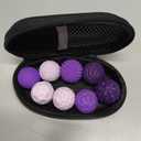 Magnetic Sensory Fidget Balls (8PCS), Weighted Magnet Balls Fidget Toys for Teens Adult ADHD Autism Anxiety, Quiet Stress Relief Office Desk Gadgets, Hand Therapy Sensory Toy Items Gift (Purple)