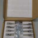 khtumeware 6 Pack 5 Inch Kitchen Cabinet Handles Brushed Antique Brass Cabinet Pulls Drawer Pulls Kitchen Cabinet Hardware Kitchen Handles for Cabinets Cupboard Handles Drawer Handles (5"/128MM Hole Center)