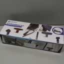 Replacement Vacuum Attachments & Brushes plus Universal Adapter Kit Compatible with Shop Vacs 2-1/4'' 1-7/8'' 1-3/8'' 1-1/4 Inch- Flexible Vacuum Crevice Attachment Tool for Shop Vac Accessories