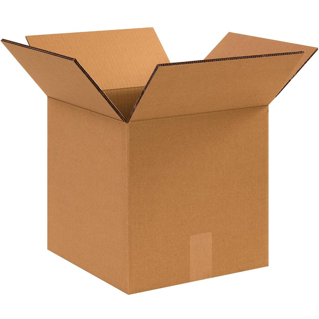 BOX USA Shipping Boxes Double Wall 12"L x 12"W x 12"H, 15-Pack | Corrugated Cardboard Box for Packing, Moving and Storage