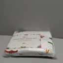 HITIME Full Size 4-Piece Christmas Sheet Set - Ultra Soft & Breathable Polyester Bed Sheets, All Season Cooling Bedding with Deep Pockets, Wrinkle & Fade Resistant (Christmas Cartoon Pattern)