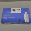 Brita Standard Water Filter for Pitchers and Dispensers, BPA-Free, Reduces Copper, Cadmium and Mercury Impurities, Lasts Two Months or 40 Gallons, Includes 4 Filters for Pitchers