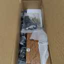 Greatseas Corner Plant Stand Shelf, 5 Tier Tall Shelf Plant Stand for Indoor Plants, Rustic Brown Corner Bookshelf Wall Decor Living Room, 44.1" Display Shelf for Bedroom, Bathroom, Small Space