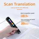 Translation Pen Language Translator Device, Offline Scanning Translation in 12 Languages, Online Voice Translation in 111 Languages, Reading Pen for Traveler Business Student.