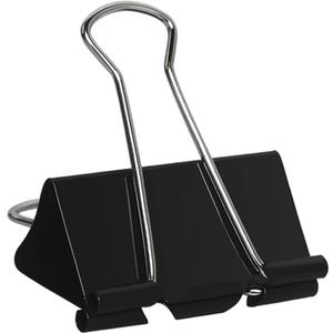 Large Binder Clips 2 Inch (72 Pack), Extra Large Binder Clips Big Paper Clamps Giant Clips for Office and Home Supplies, Black