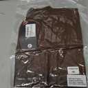 YYA Sheer Mesh Vest for Women Sexy Tank Club Top with Ruffled Hem & Stretchy Pleats S-XXL (Brown, L)