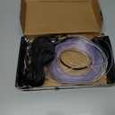 Interior Car LED Strip Lights APP Control, 5 in 1 RGB 16 Million Colors Ambient Lighting Kit with 236 inches Fiber Optic, Music Mode Inside Car Lighting Decorations