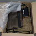 Goture Large Tackle Bag,1680D Water Resistant Saltwater Gear Storage Big Fishing Bag with EVA Bottom,Store Up to 8PCS 3700 Plus 4PCS 3600 Tackle Trays(Not Included),Gifts for Men,20.87x11.42x15.16