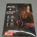 MhIL Workout Gloves for Women Breathable Gym Gloves for Women with Palm Protection and Enhanced Grip Padded Weight Lifting Glove for Womens with Wrist Wraps Support Weightlifting Exercise Cycling, S