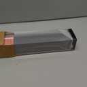 AOSKY Cordless Zebra Blinds for Windows Pull Down Roller Window Shades Dual Layer Light Filtering Privacy for Day and Night, Free-Stop Door Shades for Home Easy to Install Brown 22" W X 72" H