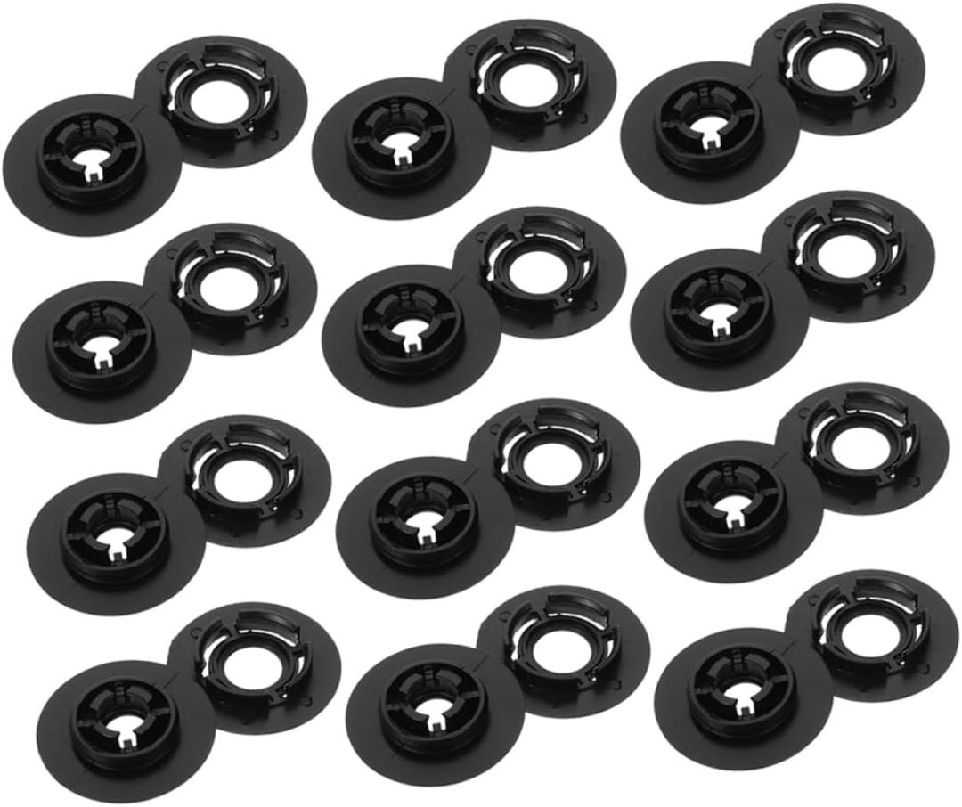 16pcs Floor Mat Retainer Foot Pad Fixing Fit for Vehicles Easy to Install