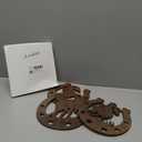 Junkin 3 Pcs Western Wall Decor Horseshoe Wood Wall Art Decor Cowboy Party Decorations Rustic Horse Shoes Decoration Hanging Western Country Cowboy Decorations for Home Bedroom Bathroom