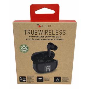 Helix True Wireless Wireless Earbuds Headphones NEW Sealed 810061145110 V1-1123