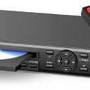 Desobry HDMI DVD Player for TV  Region Free All-Region DVD Player, Full HD 1080p Upscaling, USB Playback & Multi-Format Support, Compact Design with Remote (Standard Version)