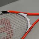 Wilson Federer Adult Recreational Tennis Racket - Grip Size 3 - 4 3/8", Red/White/Black