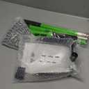 MXF Pooper Scooper, Dog Pooper Scooper Long Handle Stainless Metal Tray and Rake Set for Medium Small Dogs Heavy Duty - Use on Grass, Dirt or Gravel - Pet Supplies (Green)